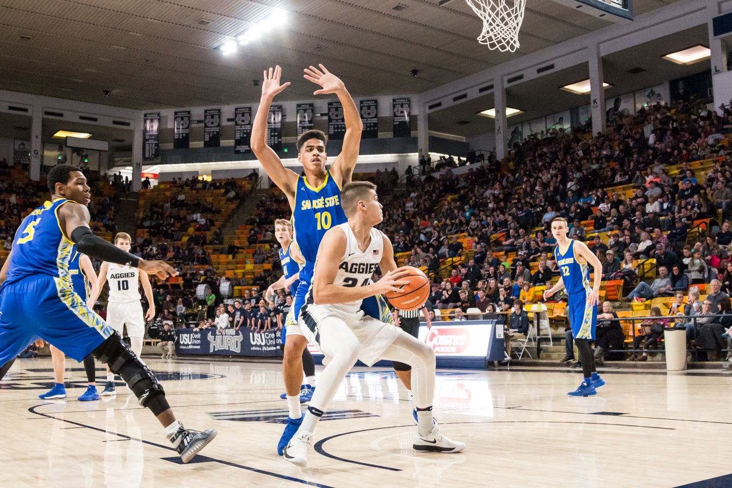 Mens Basketball vs San Jose State University The Utah Statesman