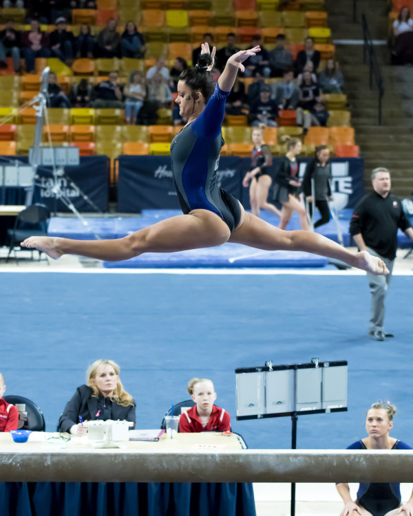 Utah State gymnastics posts thirdhighest score in school history The