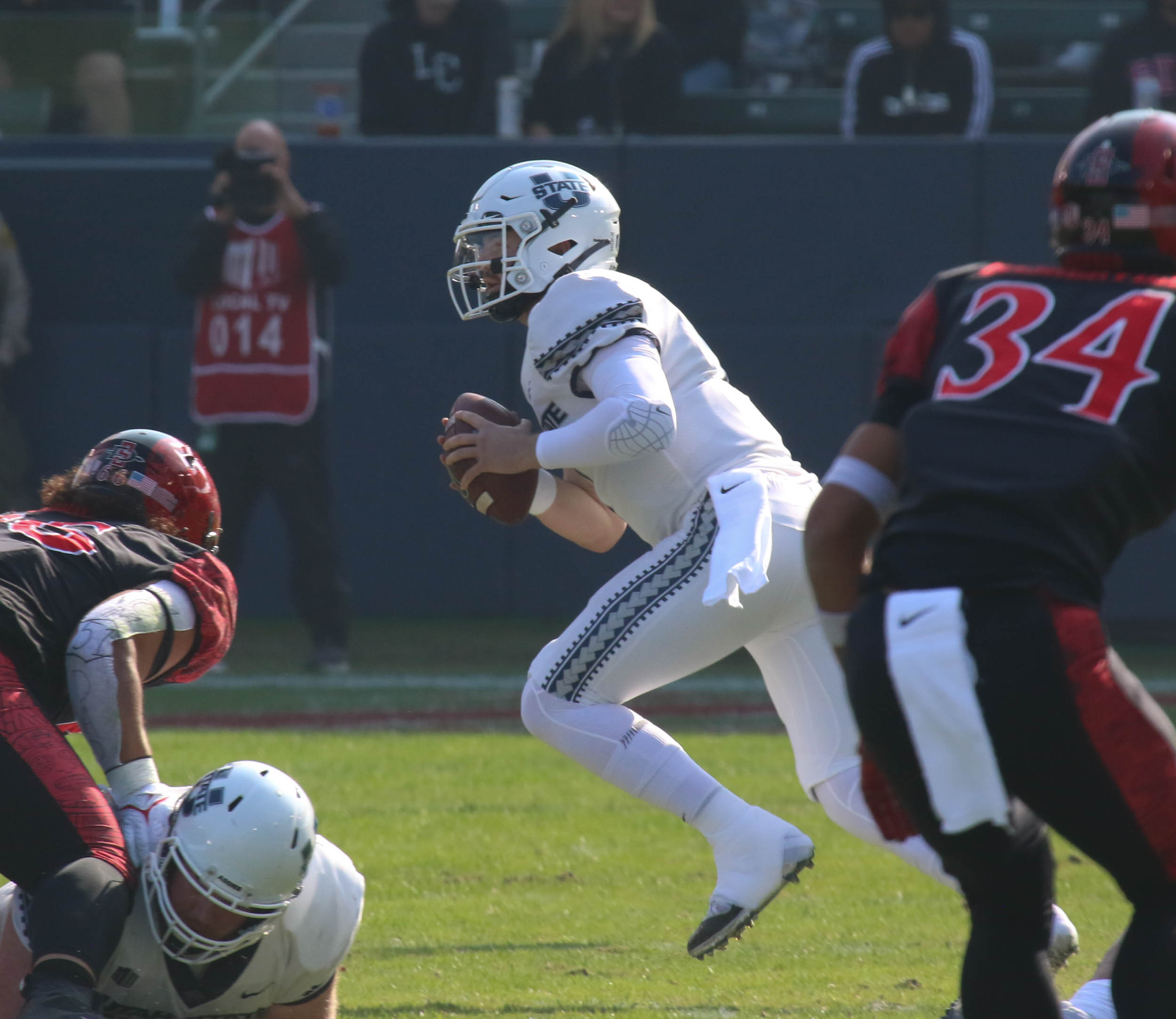 How Logan Bonner's leadership helped lead USU to MW conference title