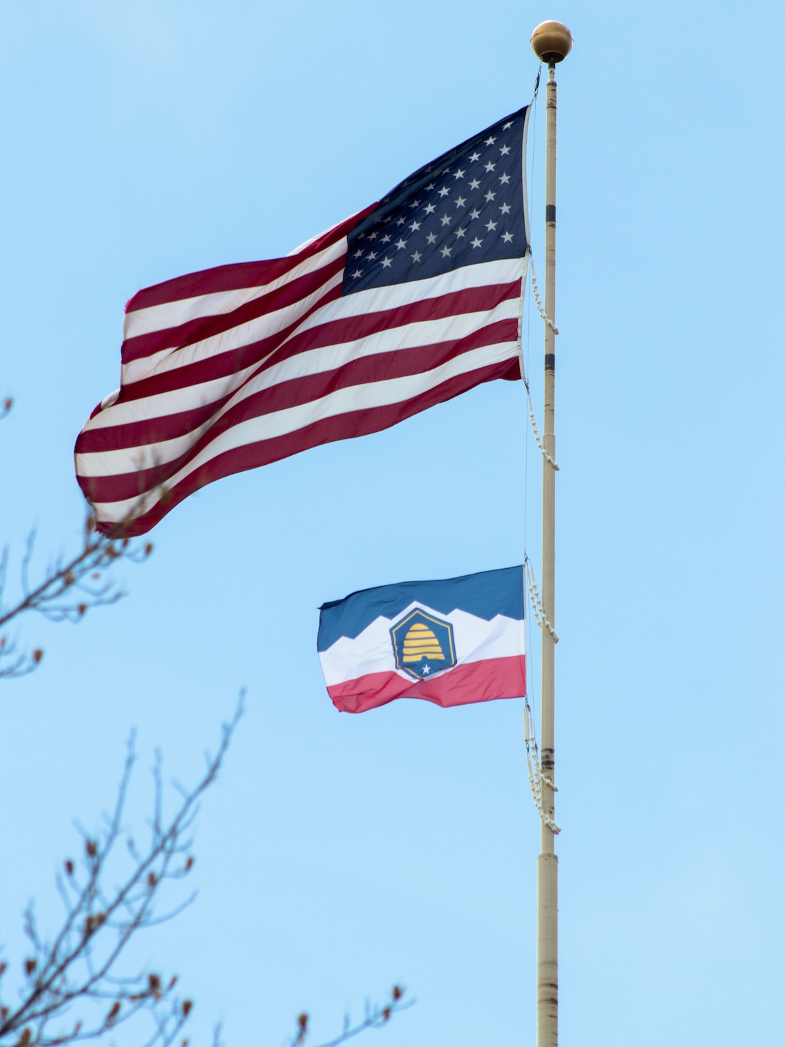 USU flies new state flag on campus The Utah Statesman