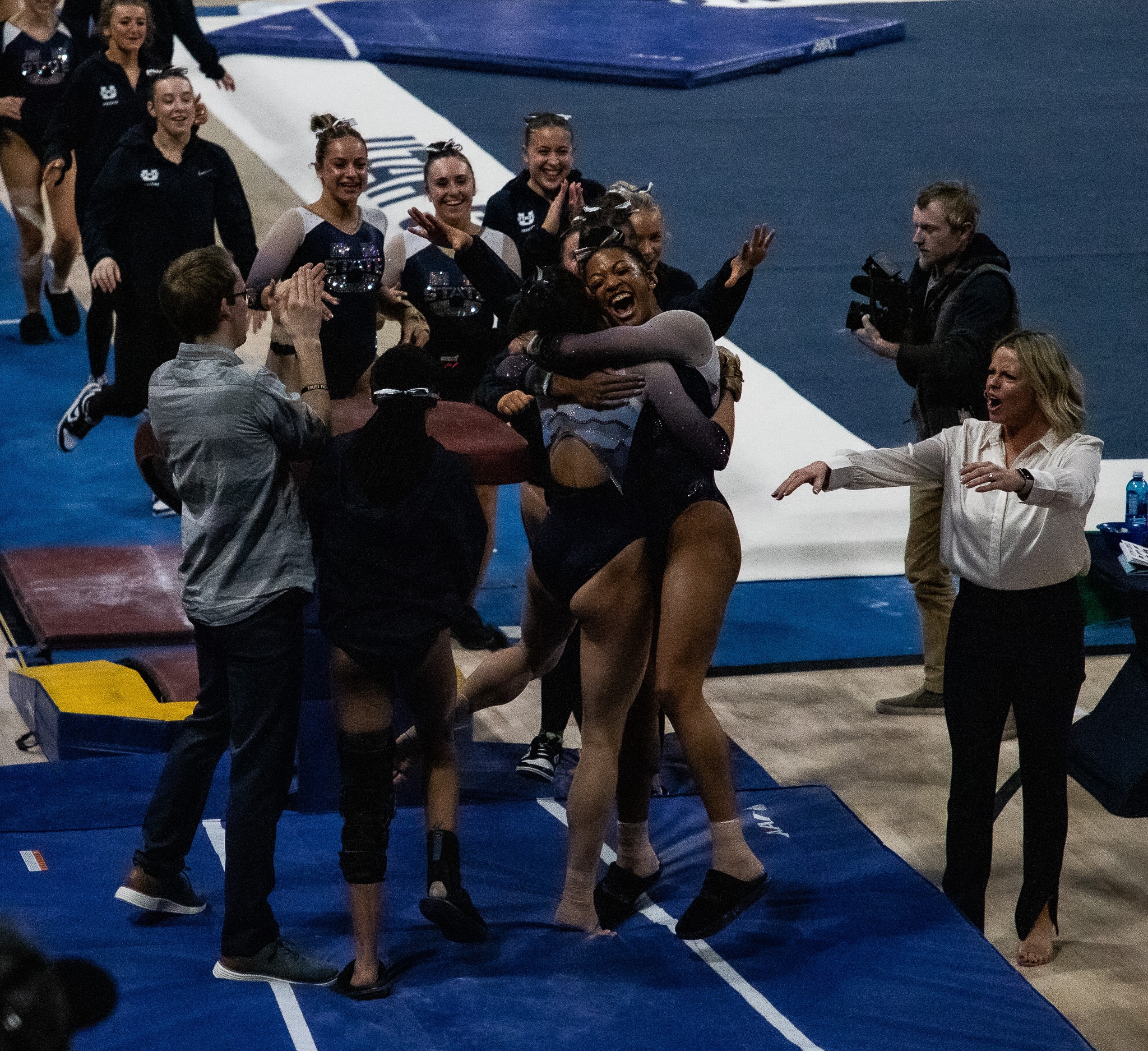USU Gymnastics Hosts Quad Meet The Utah Statesman
