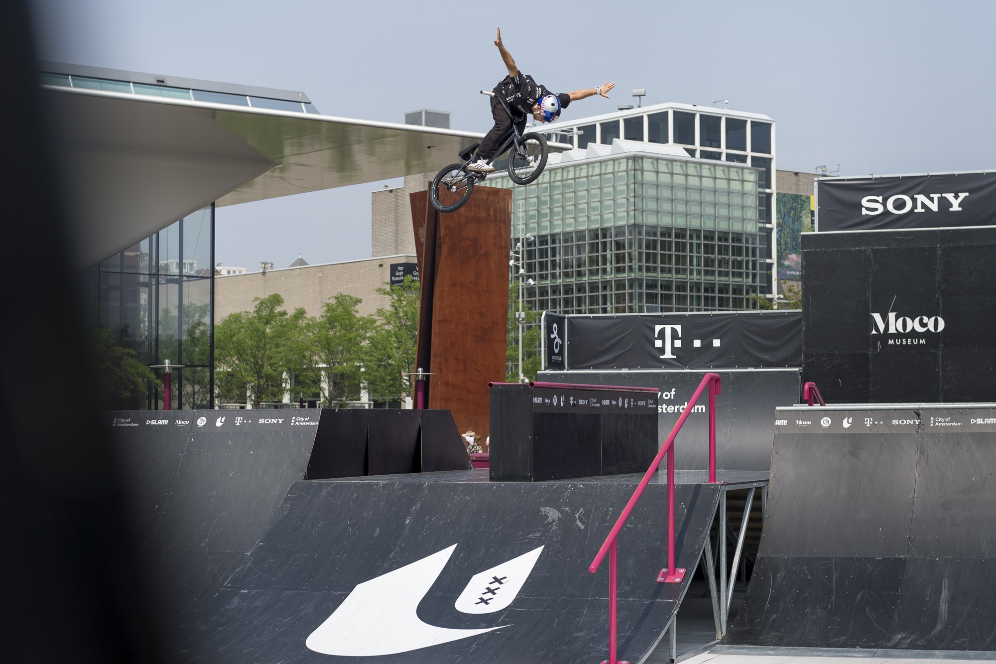 Dutch Championships BMX Freestyle Park 2019 at Museum square Urban
