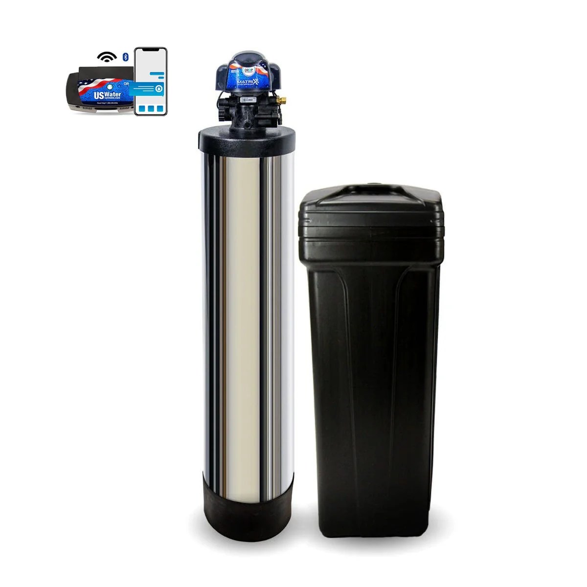 Matrixx Smart Water Softener with Drop Home Protection US Water Systems