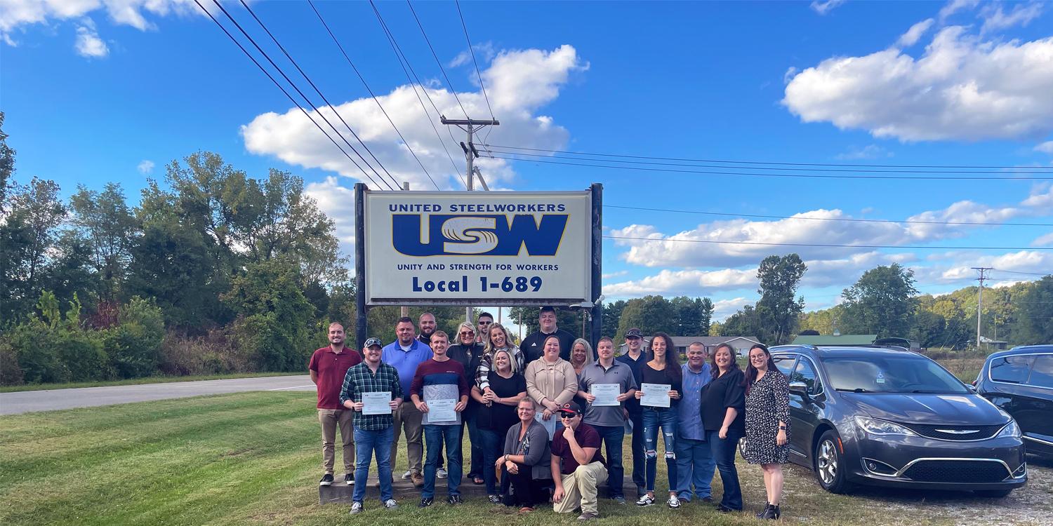 Workers complete Radiological Control Technician training program at