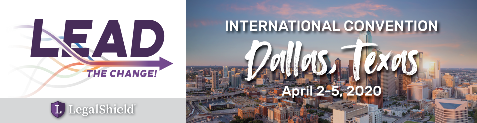 Dallas 2020 ConventionPromo Utah Legal Shield