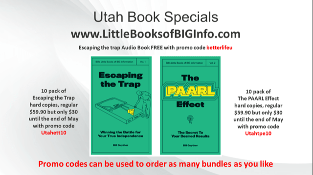 Bill Guyther Book Special Utah Legal Shield