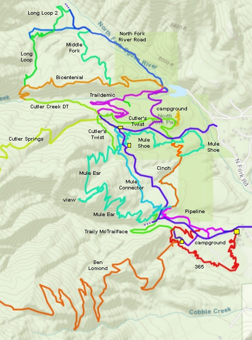 Cutler Flat Loop, North Fork Park