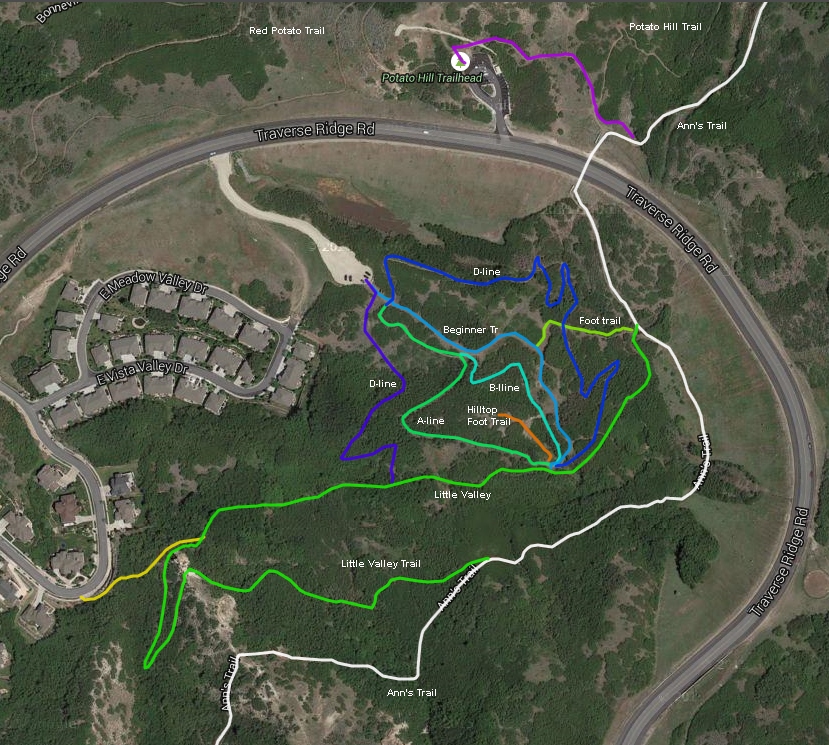 Little Valley Loop Trail mountain biking in Draper Utah