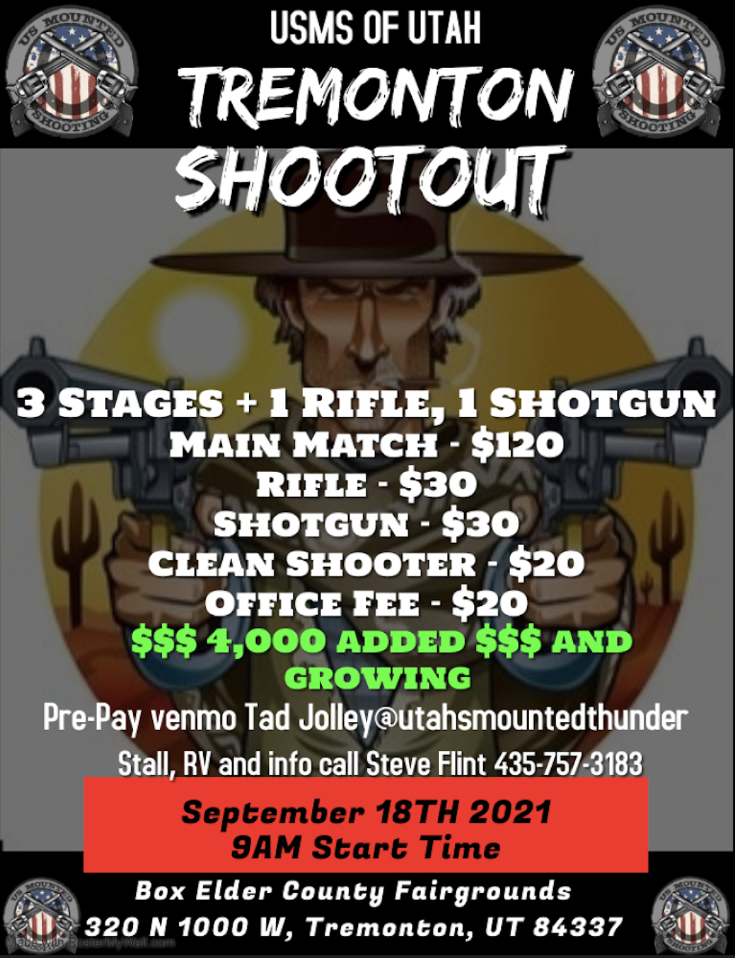 Tremonton Shootout Utah's Mounted Thunder