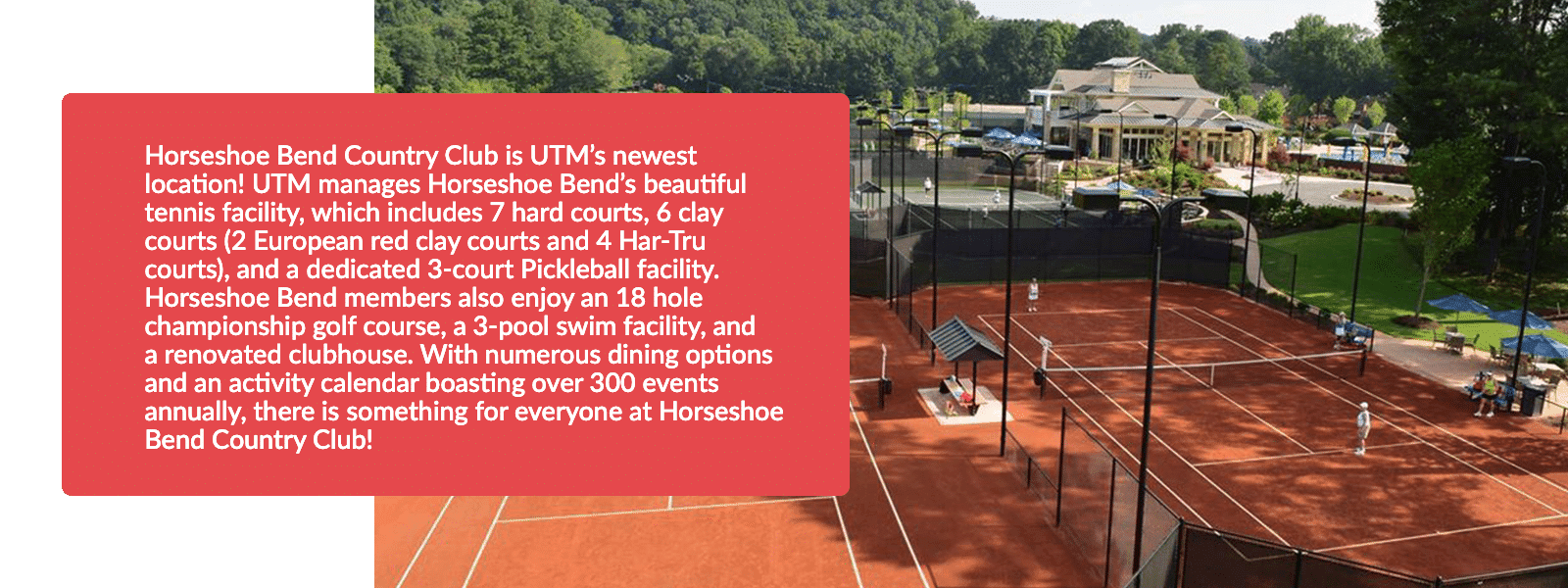 Horseshoe Bend Country Club Universal Tennis Academy