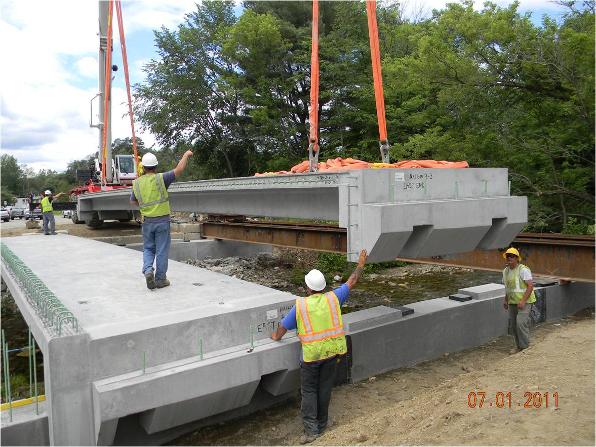 2011 Chester VT 103 Bridge 8 ABC Project and Research Databases