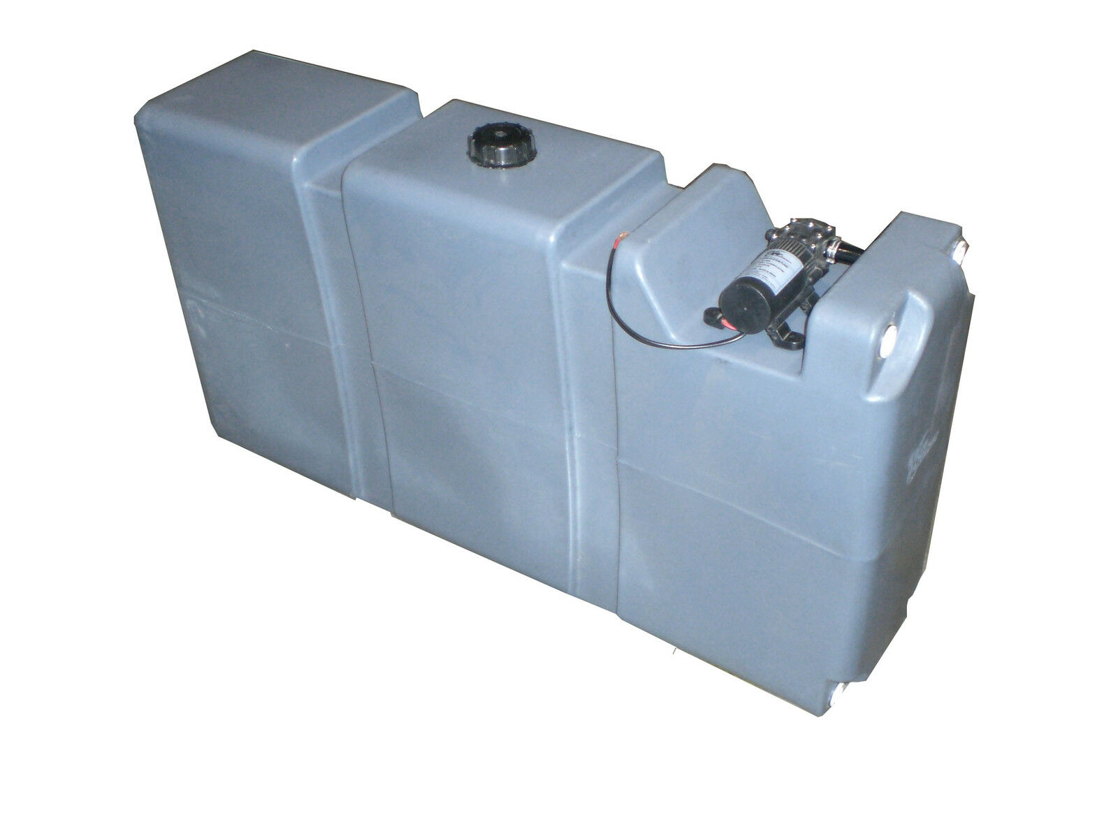 80 Ltr Water Tank with Mounted 12V Pump To UteStore & Jackoff Ute Bodies