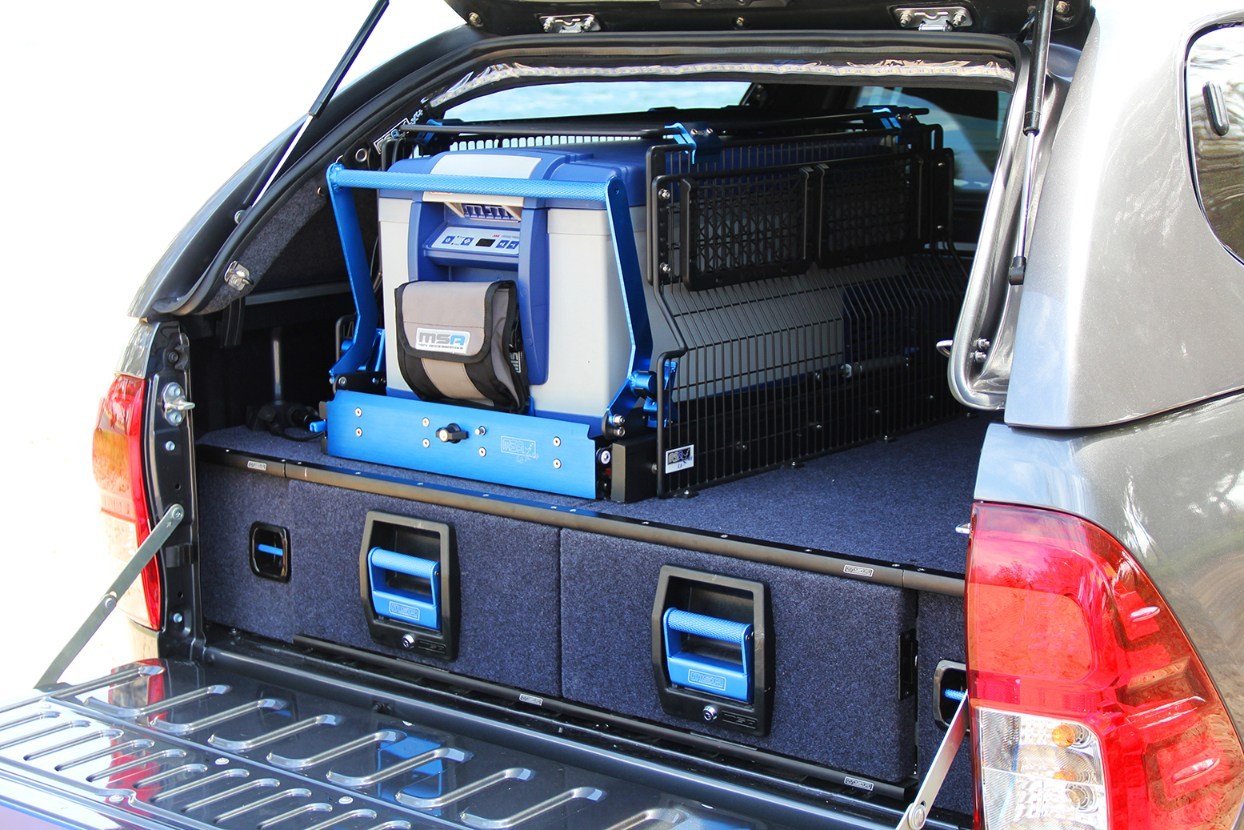 MSA Explorer Drawer system suit Toyota Hilux 7th Generation A Deck tubs