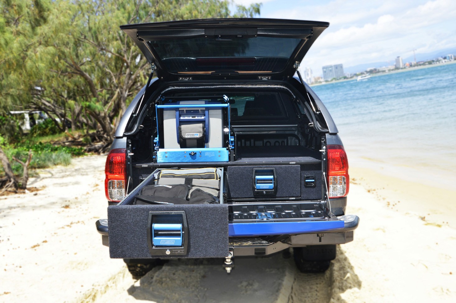 MSA Explorer Drawer system suit Toyota Hilux 7th Generation A Deck tubs