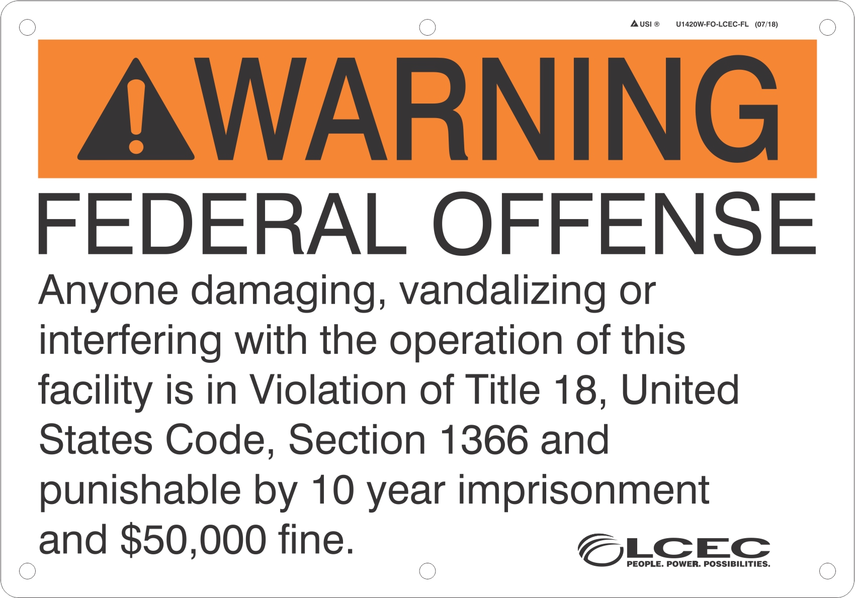 U1420WFOLCECFL Systems Inc