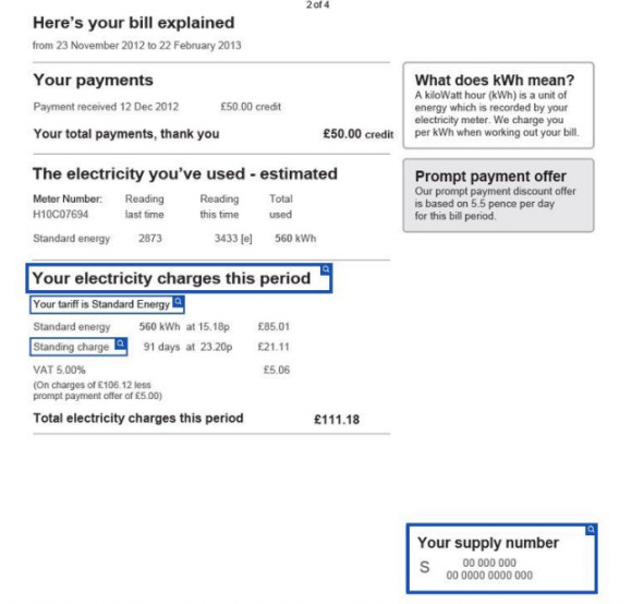 Utility Discount Gas & Electricity Discount