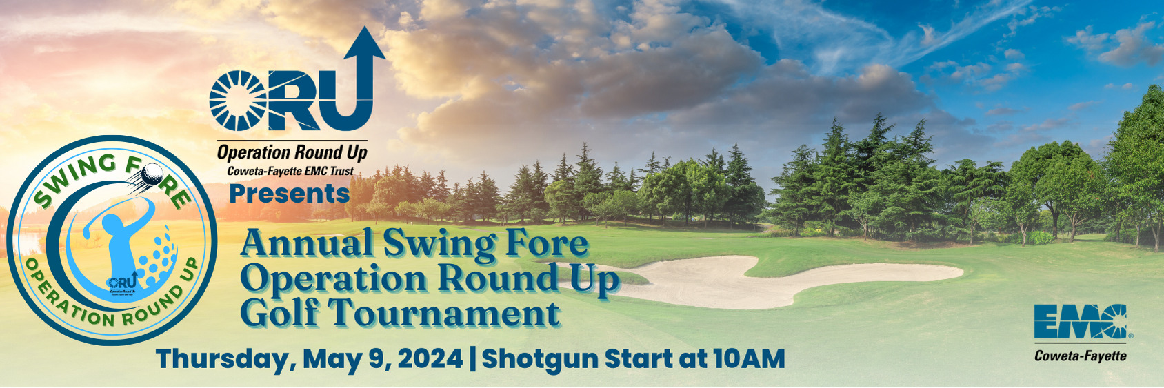 2024 Golf Tournament Swing Fore ORU EMC CowetaFayette