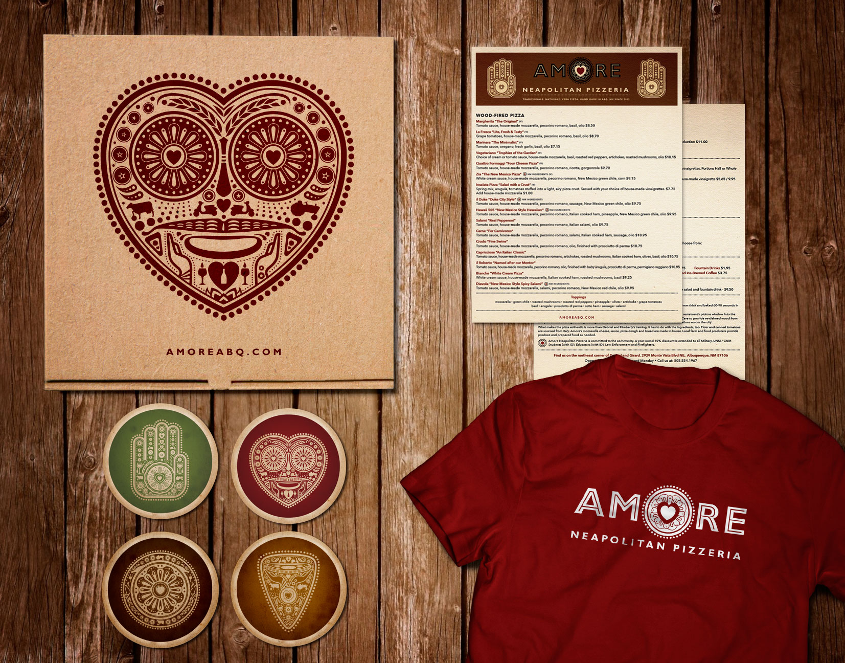 Amore Neapolitan Pizza Utility A FullService Agency Brand