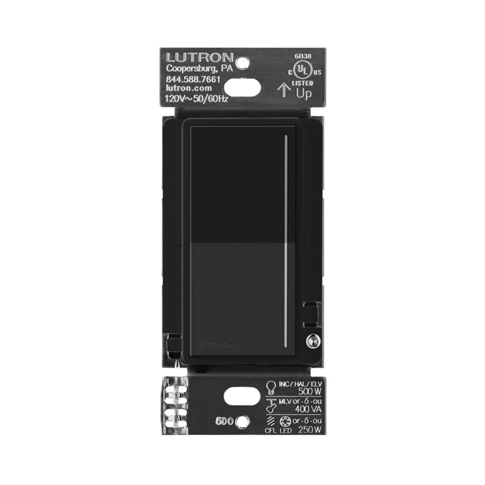 (RadioRa3) Atenuador táctil SUNNATA Dimmer PRO color negro para linea