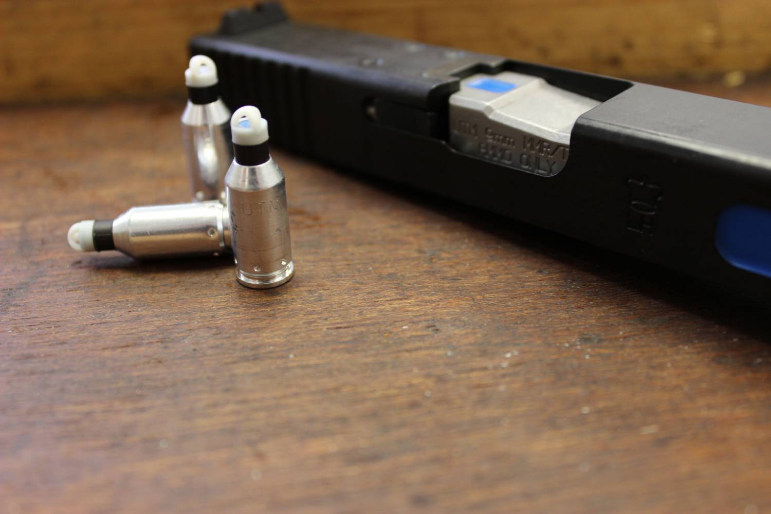 9mm Man Marker Rounds (MMR) Plastic Pistol UTM Worldwide