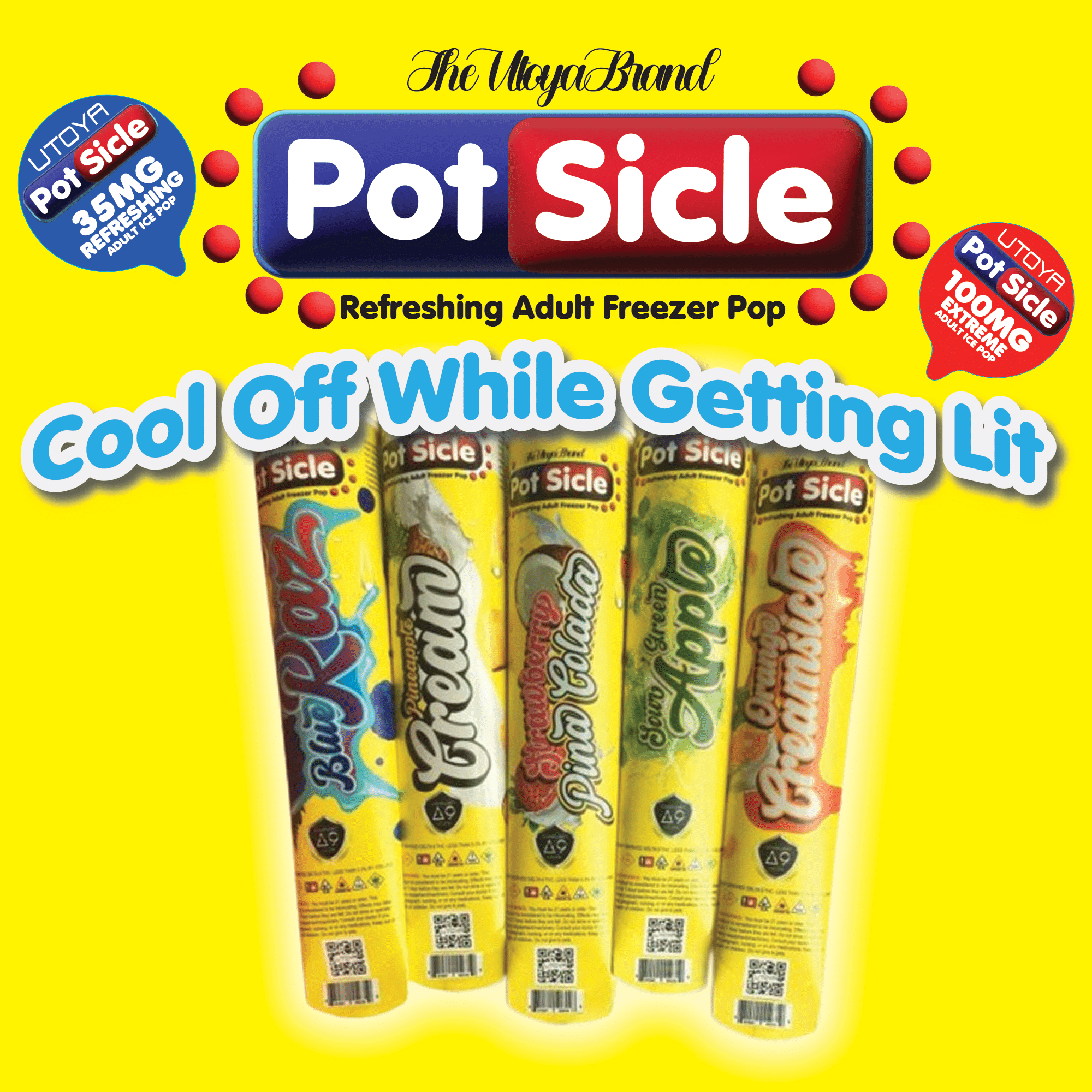 💥PREORDER💥 Utoya PotSicles™ THC Popsicles Near Me / Weed Popsicles