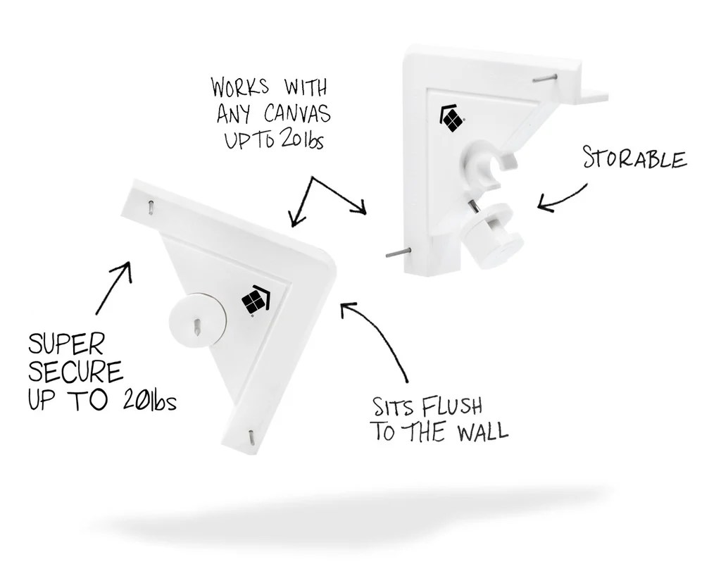 How to use CanvasHangers™ UTR Decorating