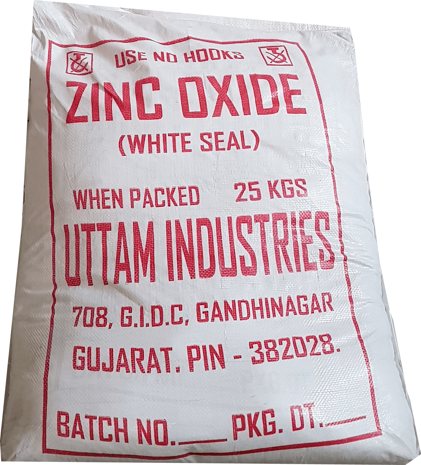 Uttam IndustriesManufacturer of best quality zinc oxide [white seal