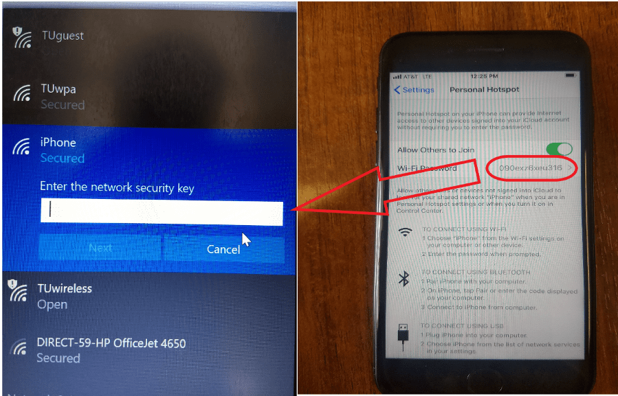 Mobile Hotspot Setup (iPhone) IT Help