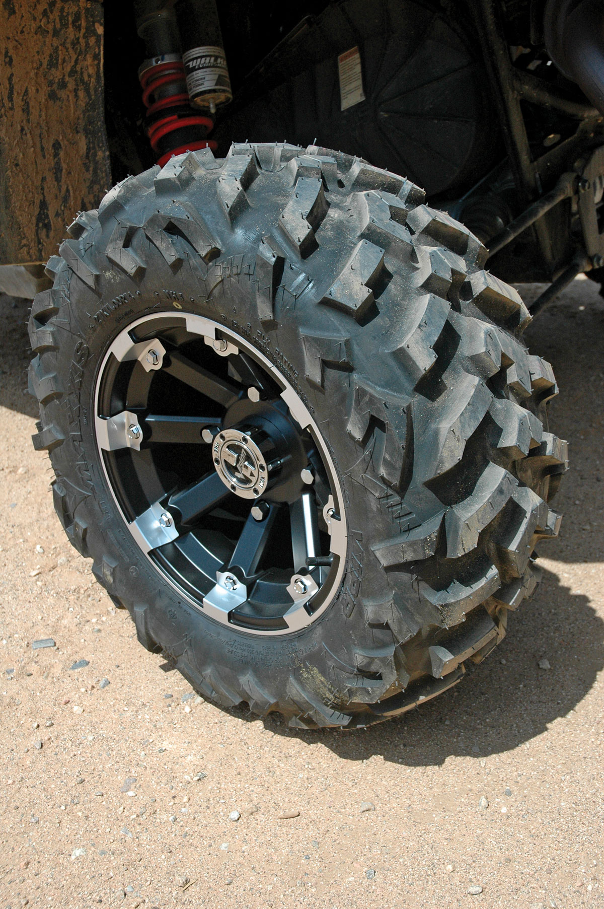 PRODUCT TEST Maxxis VIPR Tire and Vision Lock Out Wheels UTV Action Magazine