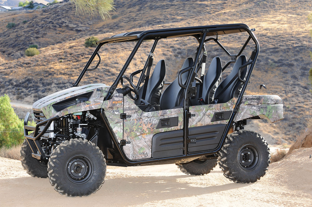 2015 KAWASAKI TERYX4 800 FI 4X4 CAMO EDITION UTV Action Magazine
