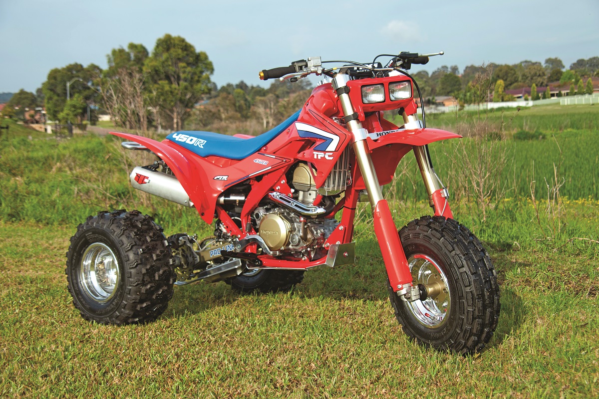 ATC TEST Honda TPC450R TPC Trikes UTV Action Magazine