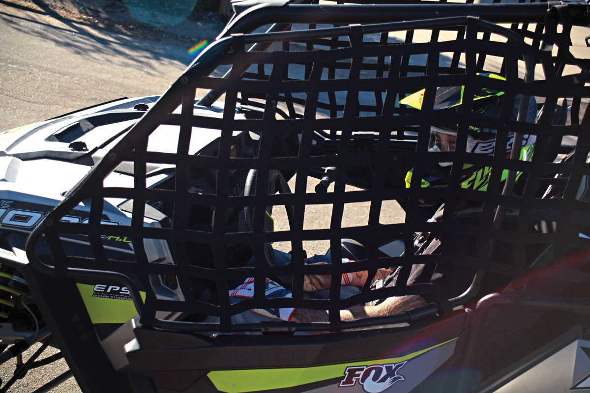 Pure Polaris Upper Door Net Kit Test UTV Action Magazine