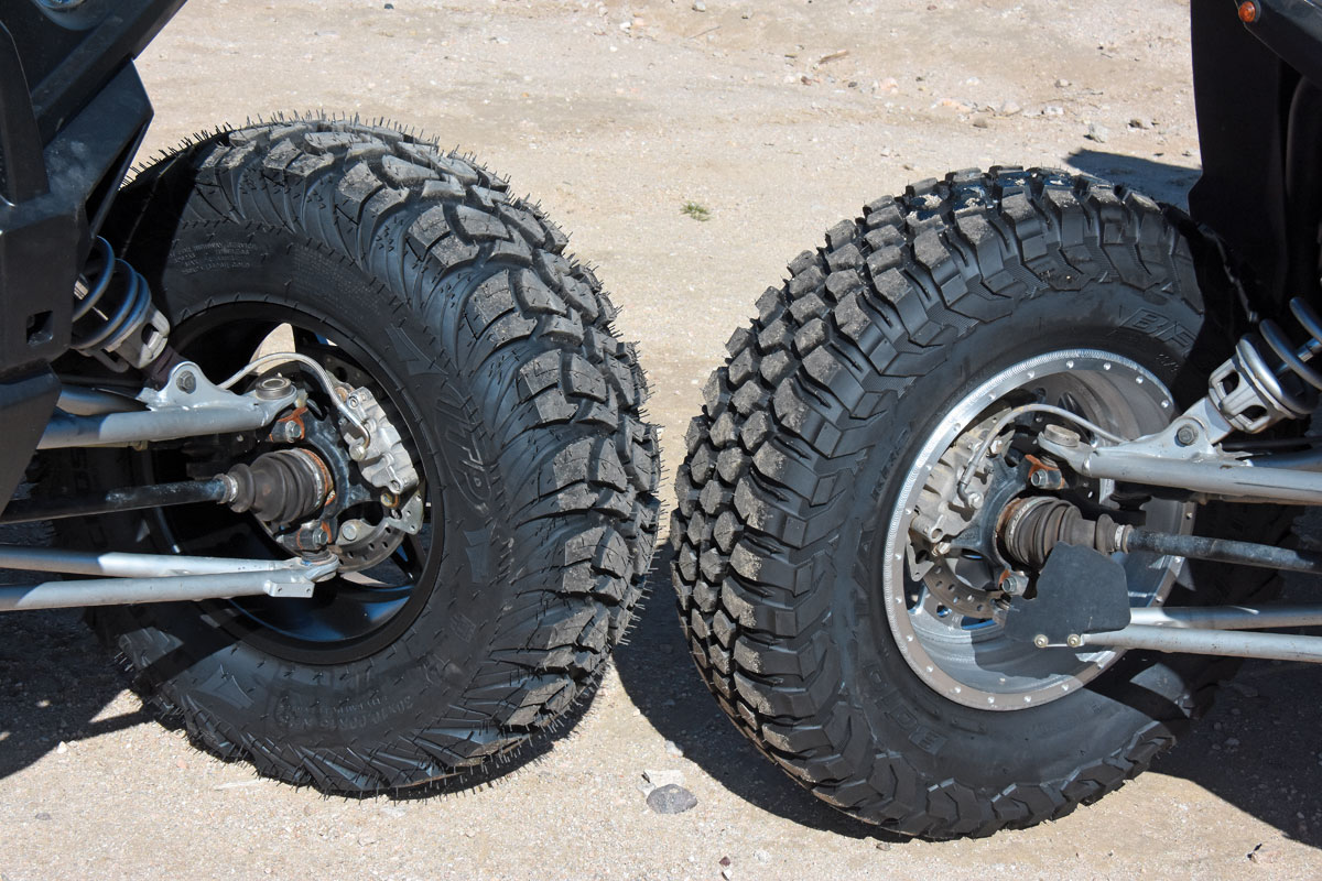 UTV Action Magazine The Ultimate Desert Tire Test! BFG vs. ITP