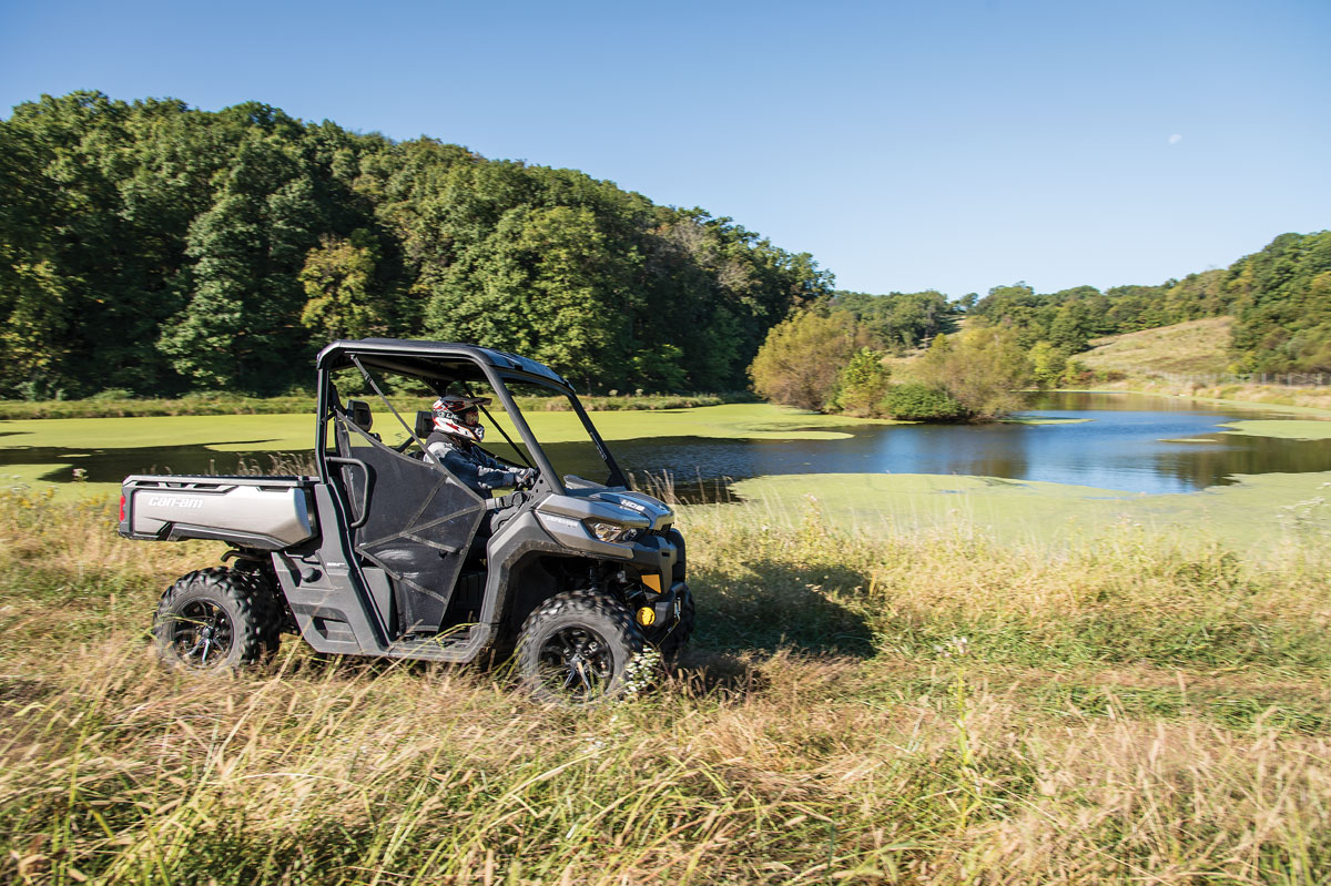 UTV TEST CanAm Defender XT HD8 UTV Action Magazine