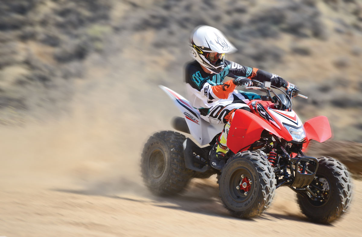 ATV TEST 2017 Honda TRX250X UTV Action Magazine