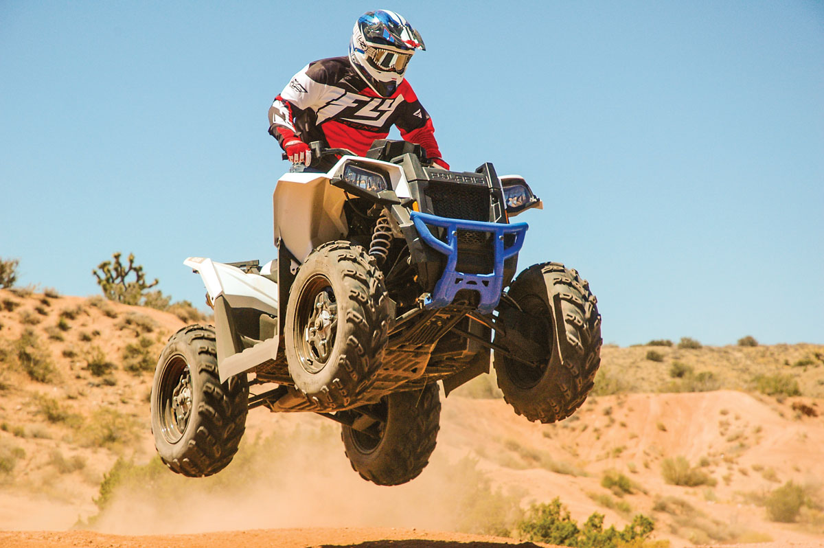 TEST Polaris Scrambler 850 UTV Action Magazine