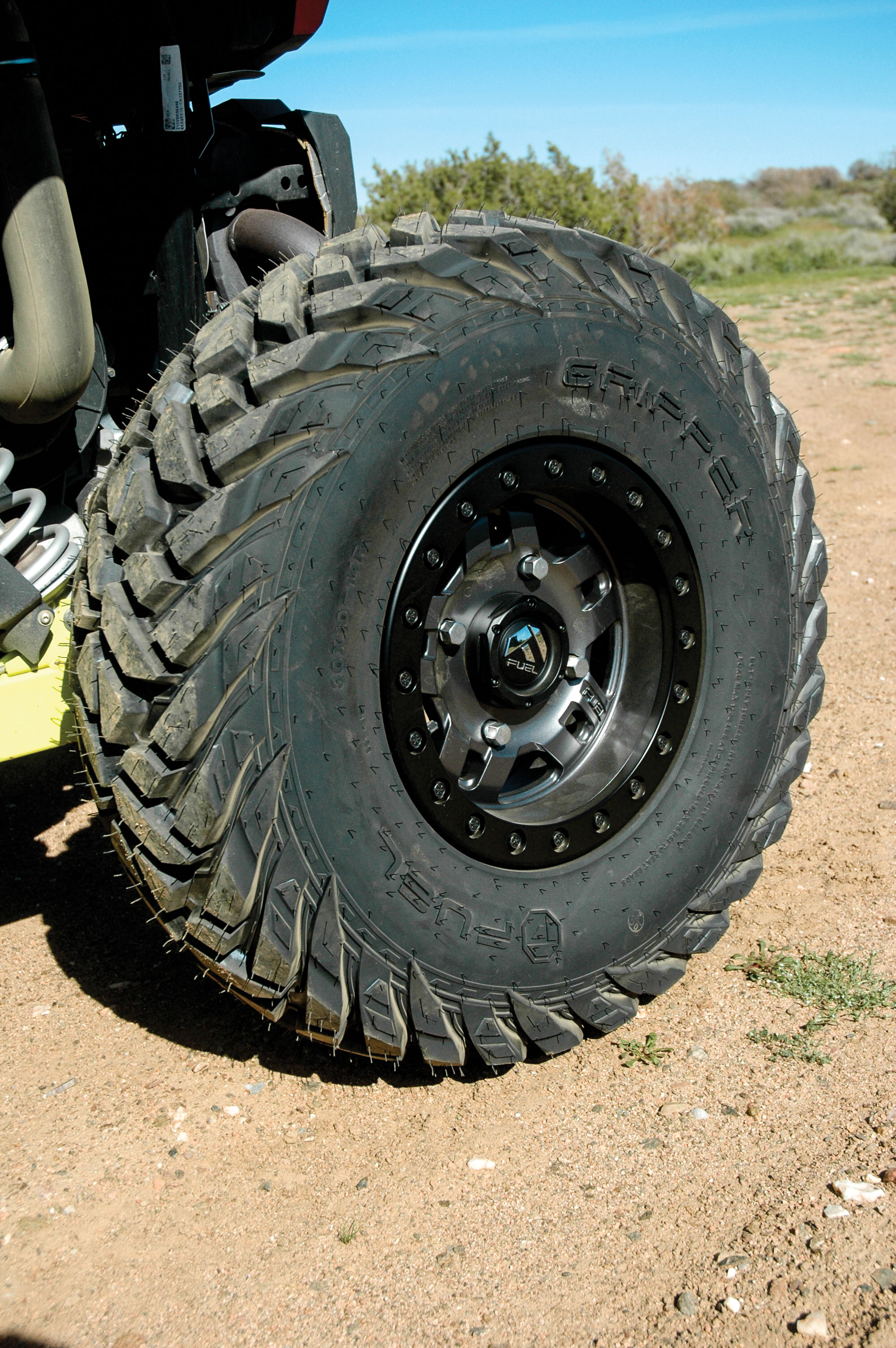 FUEL GRIPPER UTV TIRES & ANZA D918 BEADLOCK WHEELS UTV Action Magazine