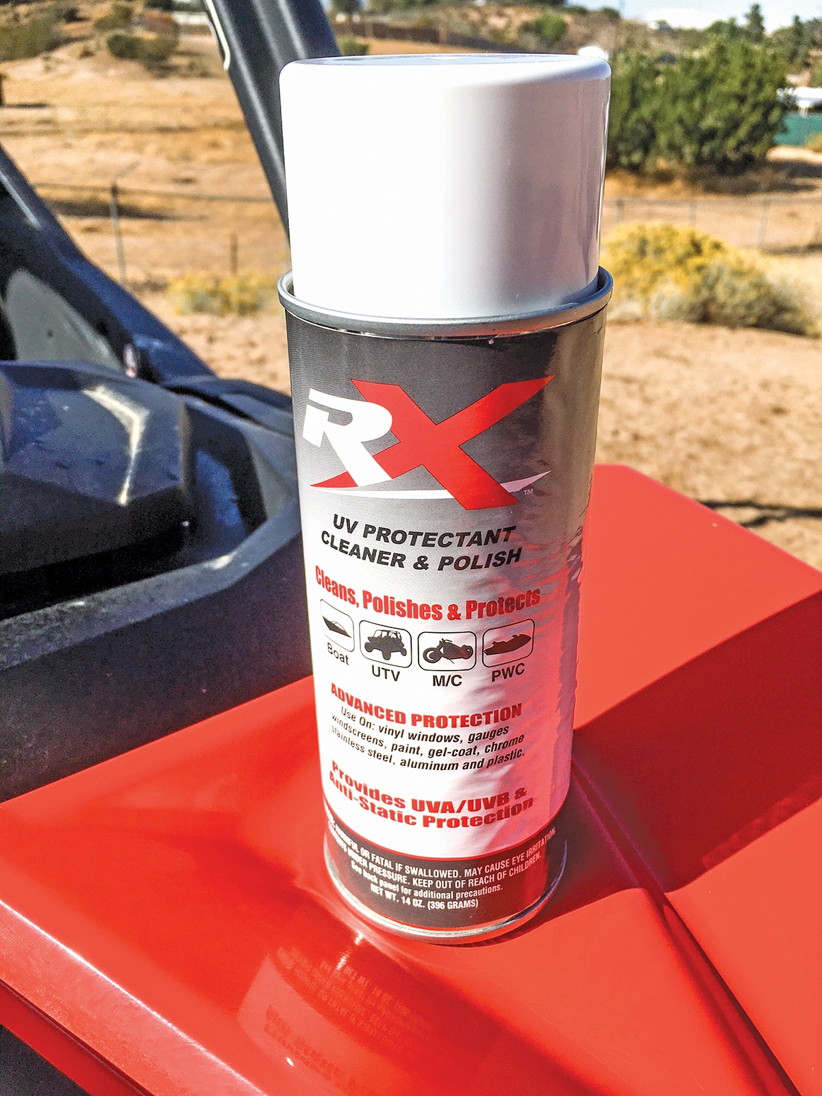 HARDLINE PRODUCTS RX UV PROTECTANT, CLEANER AND POLISH UTV Action