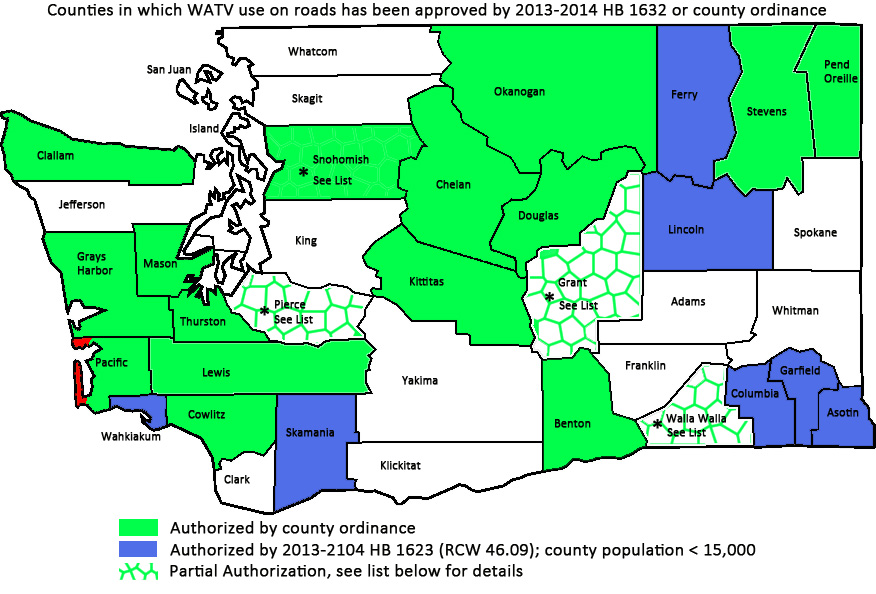Washington State Map With Cities And Counties World Of Light Map
