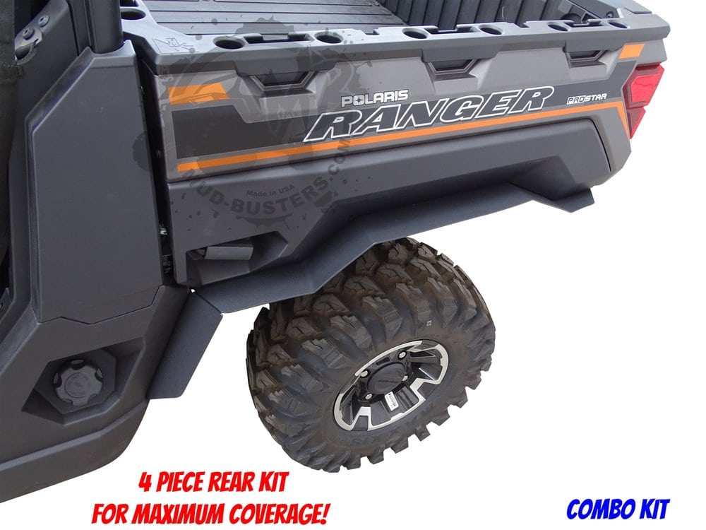 MUDBUSTERS Mud Flap / Fender Flare EXTENSIONS/CARGO BOX PROTECTION