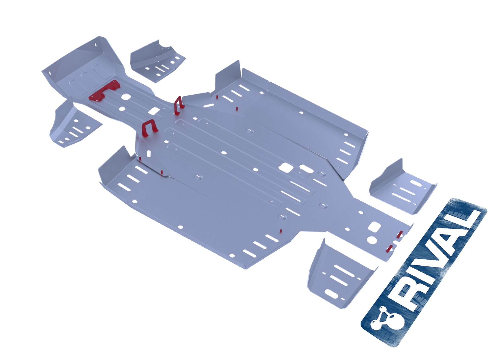 RIVAL SKID PLATE SET CF MOTO UFORCE 500/800/ TRACKER 800/ UW8