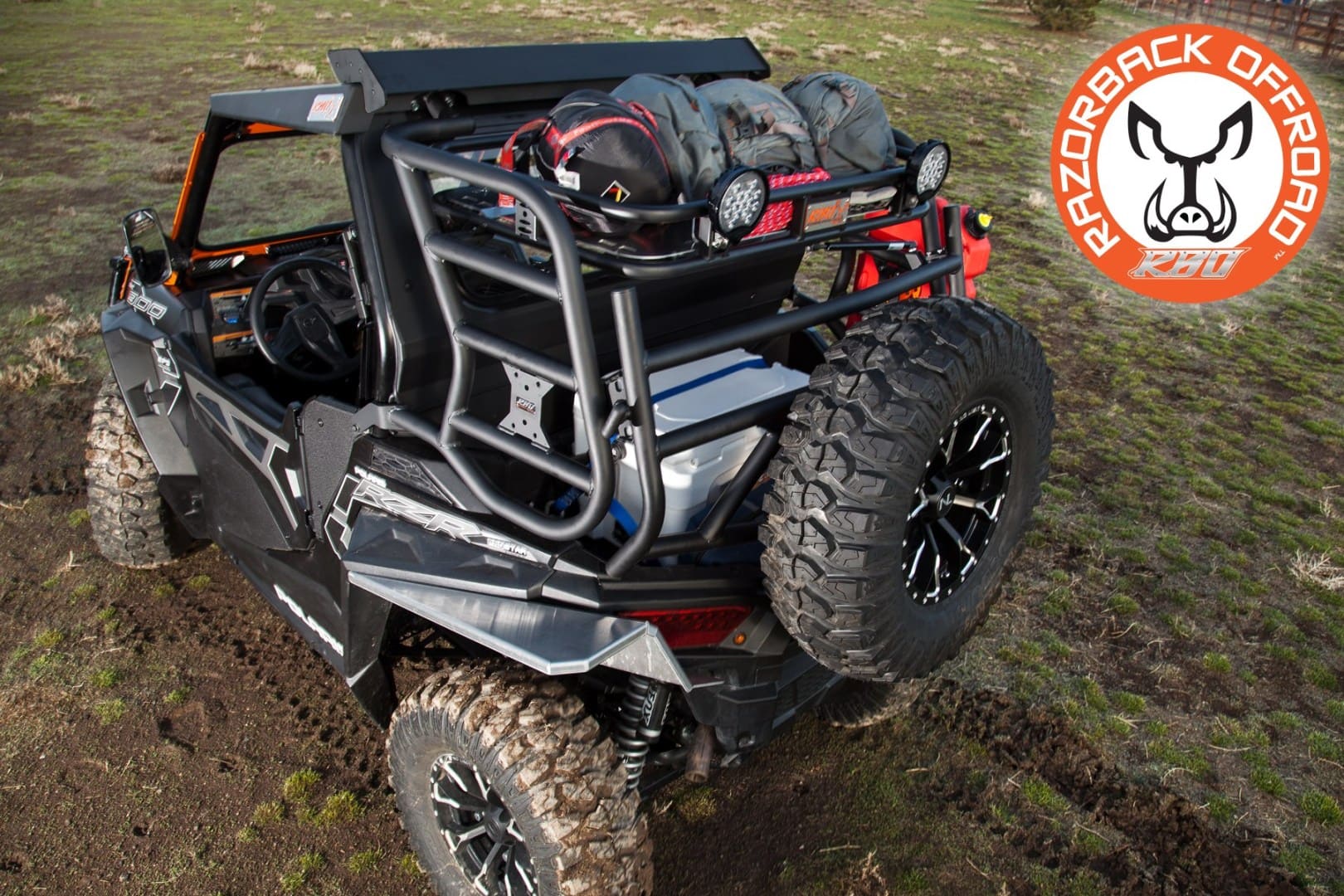RAZORBACK OFFROAD ADJUSTABLE SPARE TIRE MOUNT UTV Canada