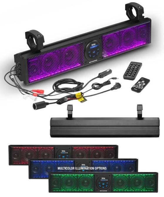 SoundExtreme 26 Battery Powered UTV Sound Bar ECOXGEAR, 49 OFF