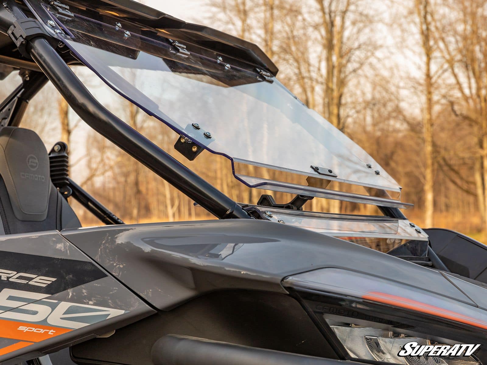 SUPER ATV FLIP WINDSHIELD SCRATCH RESISTANT CFMOTO ZFORCE 950 UTV Canada