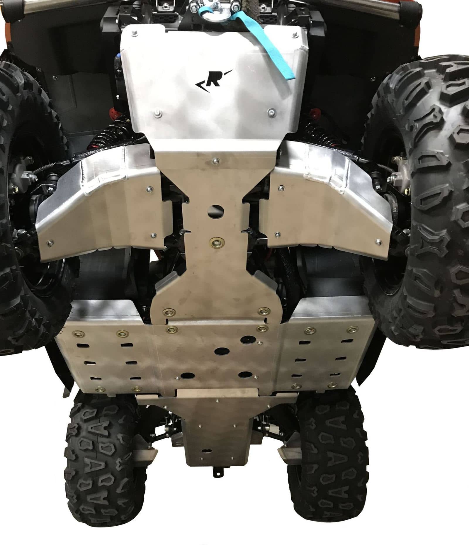 8 Piece Complete Aluminum Skid Plate Set Cfmoto Cforce 800 Xc UTV Canada