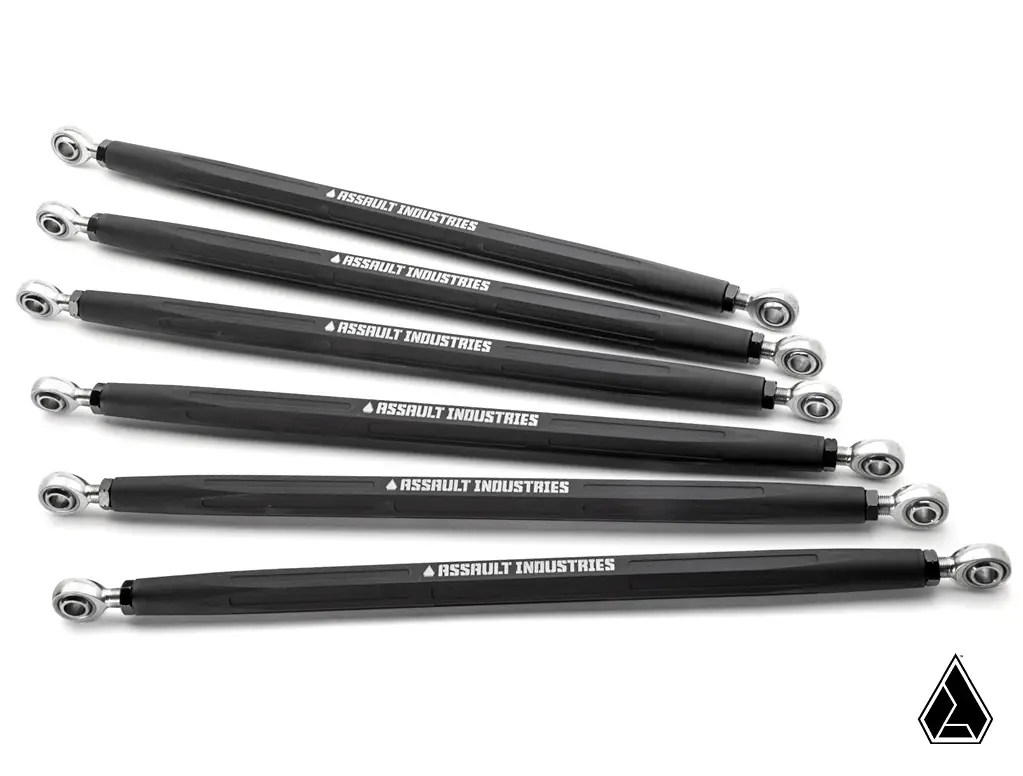 Super ATV ASSAULT INDUSTRIES TURRET STYLE HEAVY DUTY RADIUS RODS (FITS