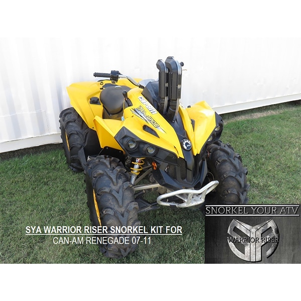 Snorkel Your ATV Warrior Riser Snorkel kit for CanAm Renegade G1 2007