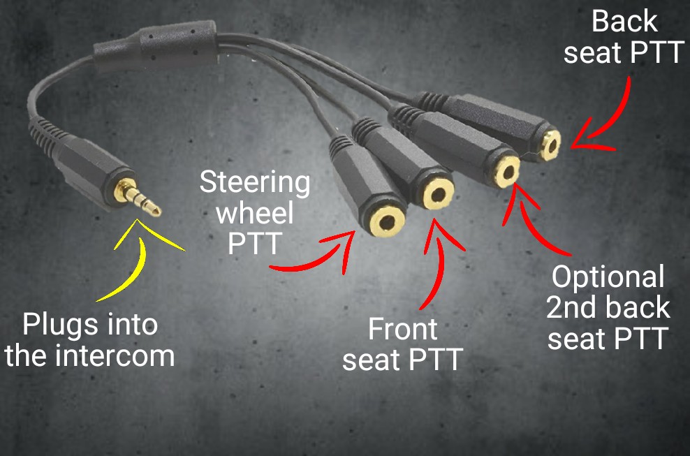 4 PTT Splitter