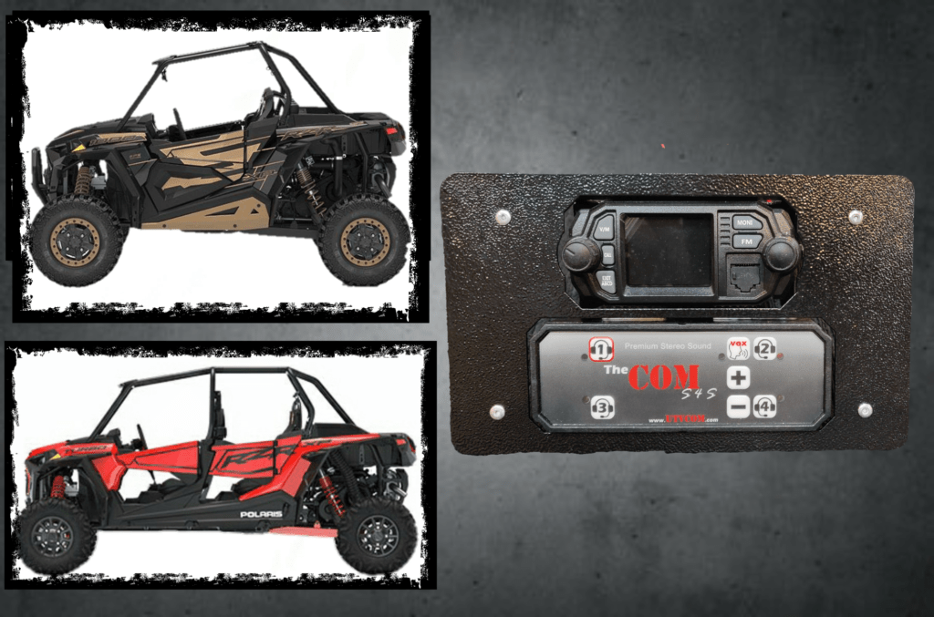 In-dash for Polaris RZR~ - TheCOM
