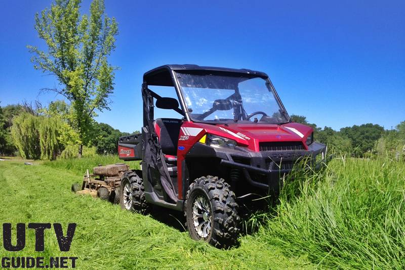Polaris Ranger XP 900 Field Mowing Review UTV Guide